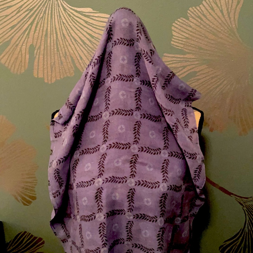 Classic Blue Lands’ End Chase Scarf